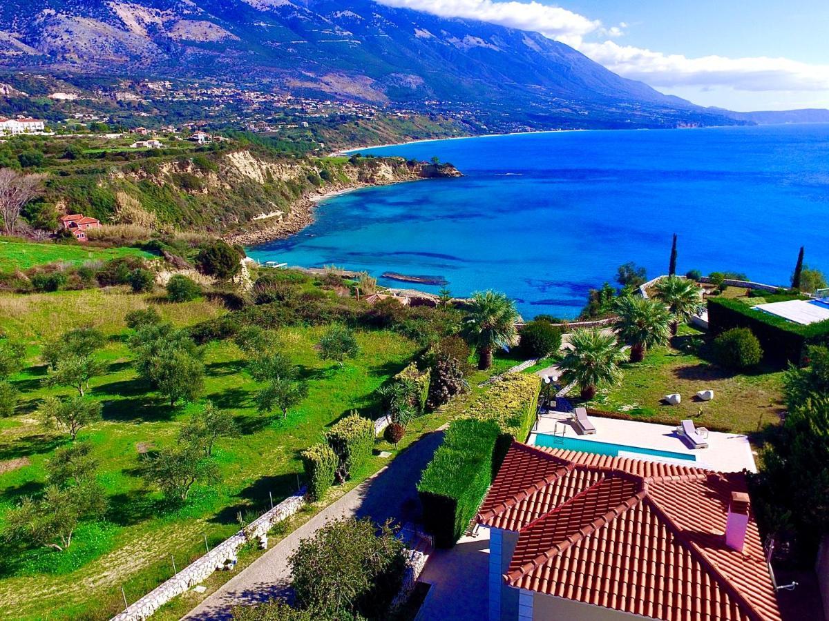 Seaside Villa Kefaloniaprivatevillas Argostoli  Luaran gambar