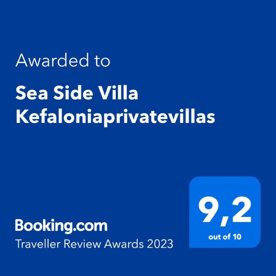 Seaside Villa Kefaloniaprivatevillas Argostoli  Luaran gambar